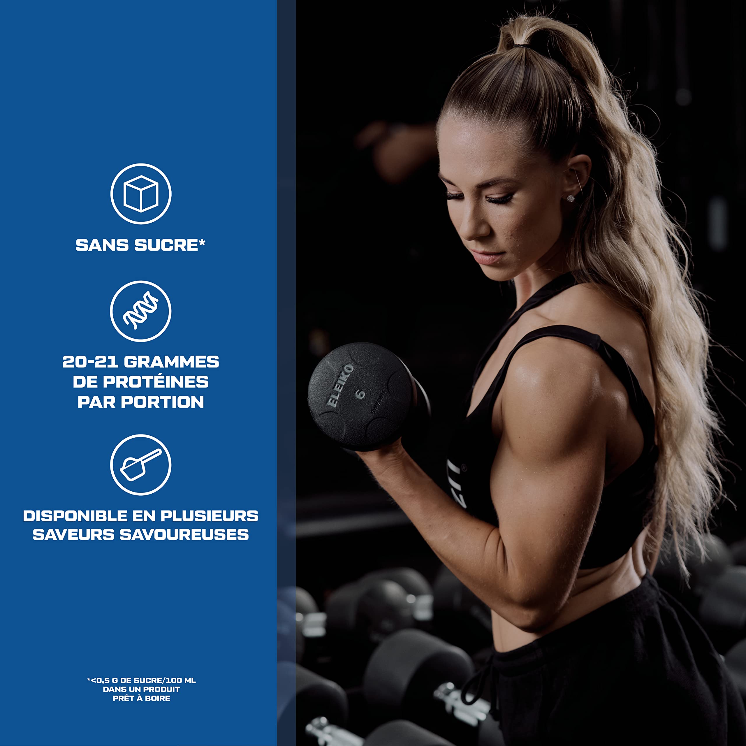 Scitec Nutrition Iso Whey Clear - Boisson protéinée rafraîchissante - Sans sucre - Sans lactose - Sans gluten - Sans huile de palme, 1025 g, Myrtille