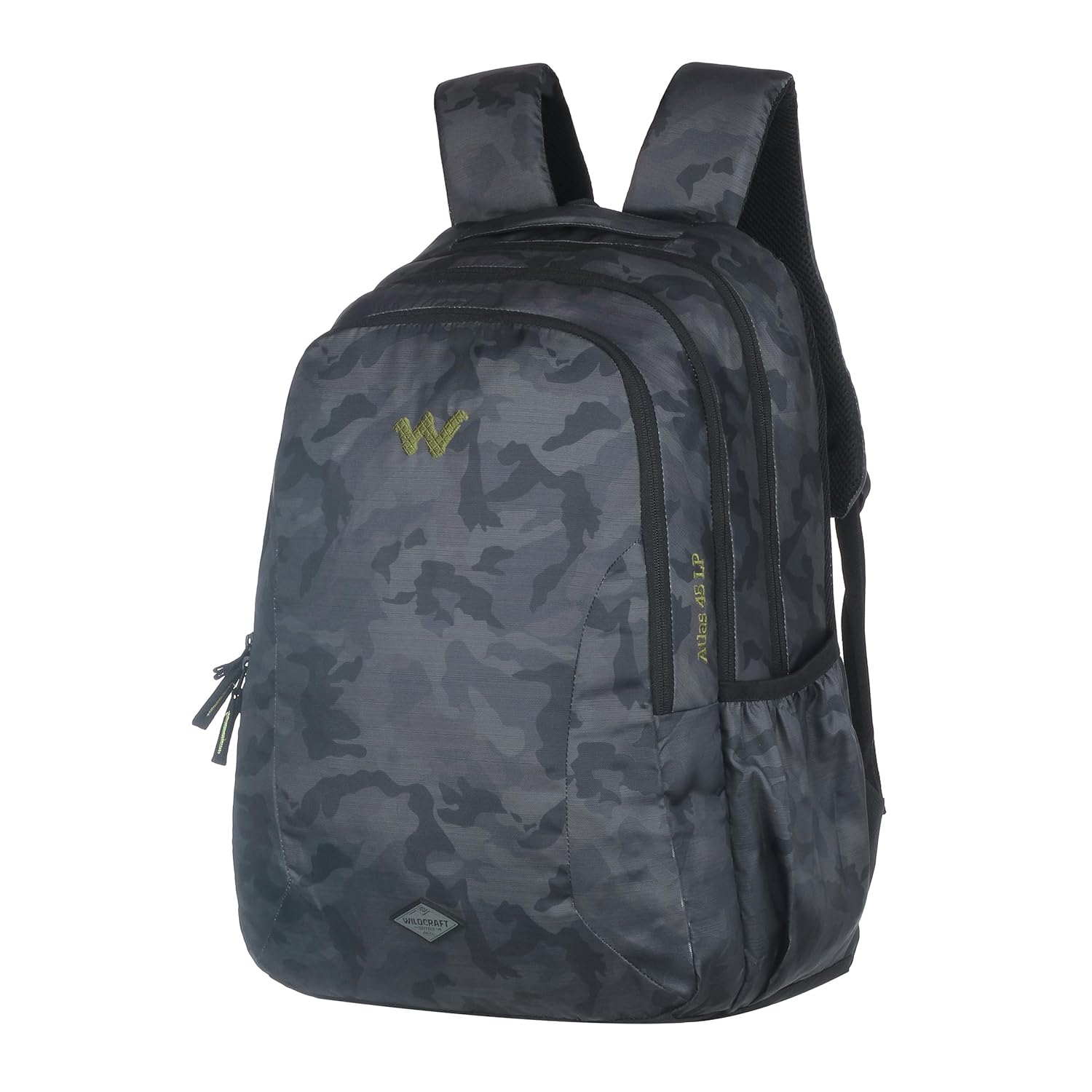 Wildcraft Laptop backpack Multi compartments, front pocket, bottle holder, School bags College bag for women and men, Ideal for school, college, office & travel 13498 (Atlas 45 LP Cloak_Camo Olive) 12 81h w6 TtJL. SL1500