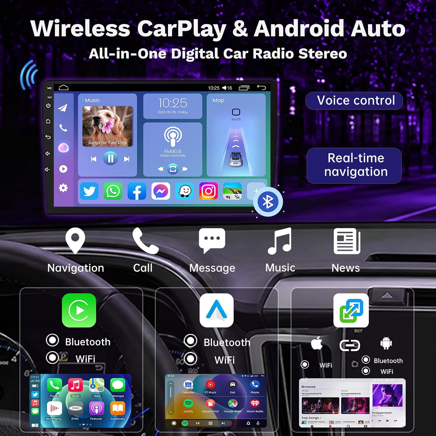 Android 15 Car Radio for Dodge Ram 1500 2500 3500 2006-2008 image 2