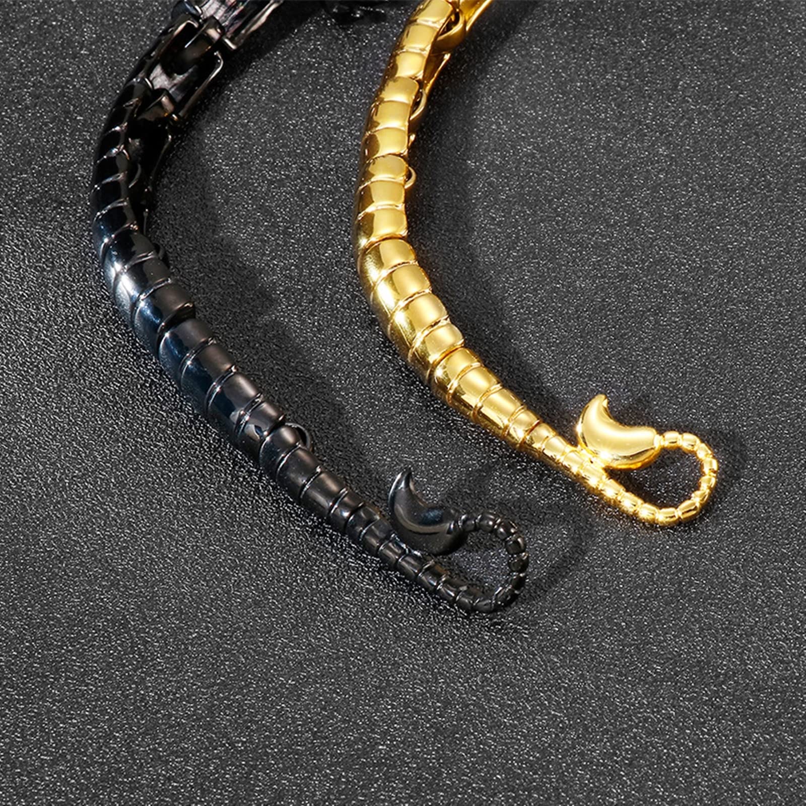 Armband Personalisiert, Stilvolle Schlichtheit Armbänder Für Herren Breit Gold als Geburtstagsgeschenke
