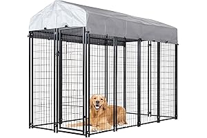 Hittite Large Outdoor Dog Kennel and Run: Your Furry Friend's Oasis