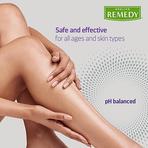 Miniatura 6 de Medline Remedy Crema para la piel especializada, sin fragancia (16 onzas), 1.5% de dimeticona, hidratante nutritiva para piel seca, sin sulfatos,