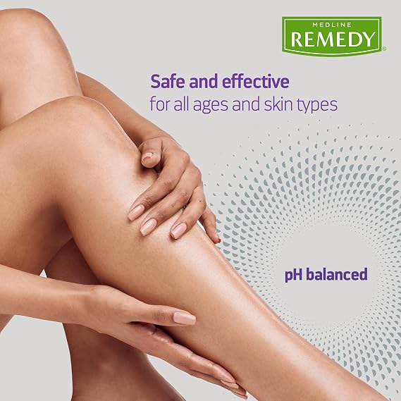 Medline Remedy Specialized Skin Cream, Unscented (2 fl oz), 1.5% Dimethicone, Nourishing Moisturizer for Dry Skin, Paraben-free, and Hypoallergenic Body Cream, Daily Lotion for Dry and Sensitive Skin