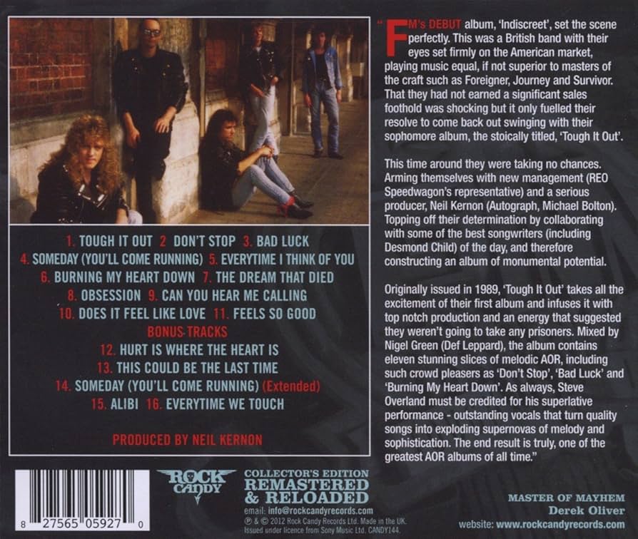 Amazon.co.jp: Tough It Out + Bonus Tracks: ミュージック