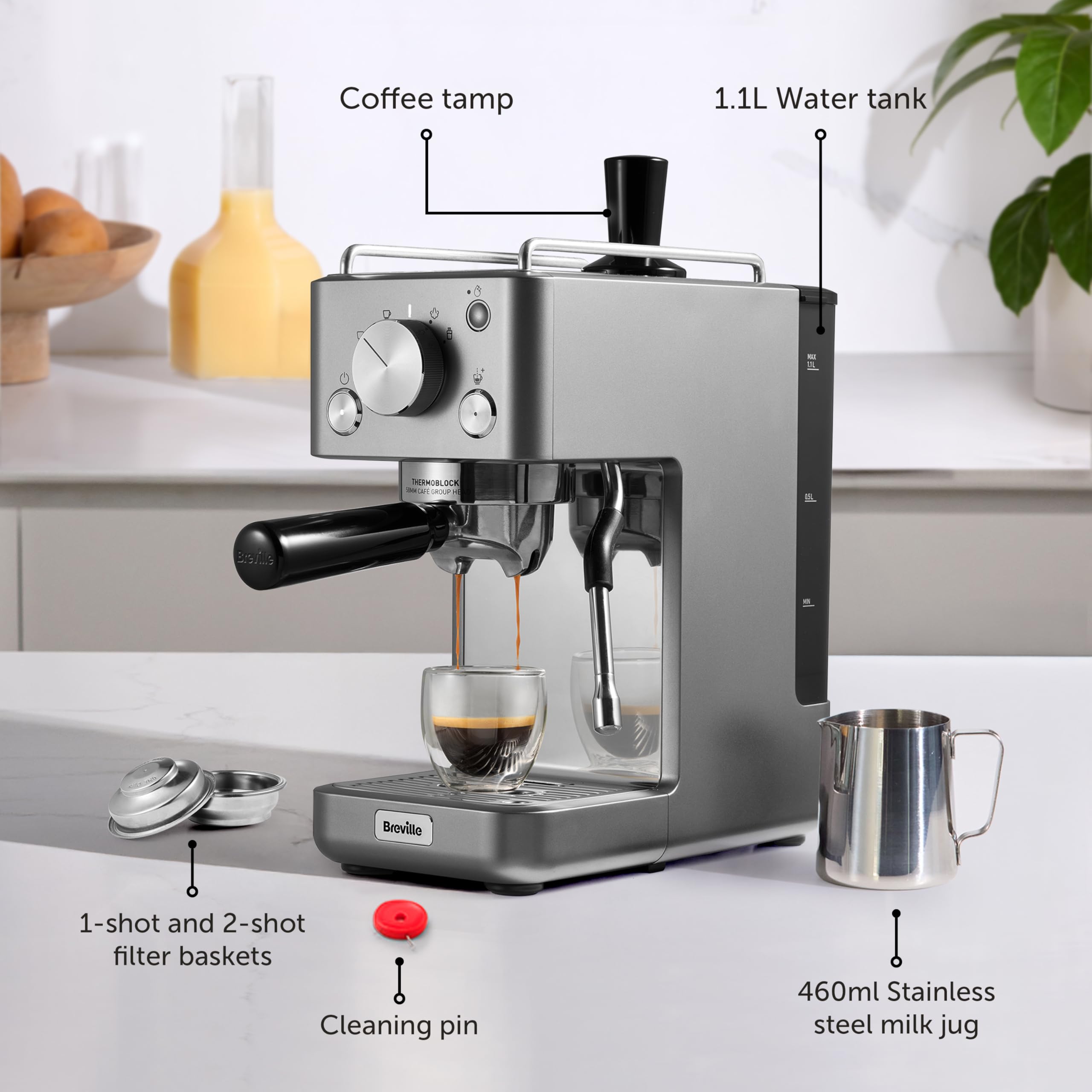 Amazon.co.jp: Breville (ブレビル) バリスタ スリムライン