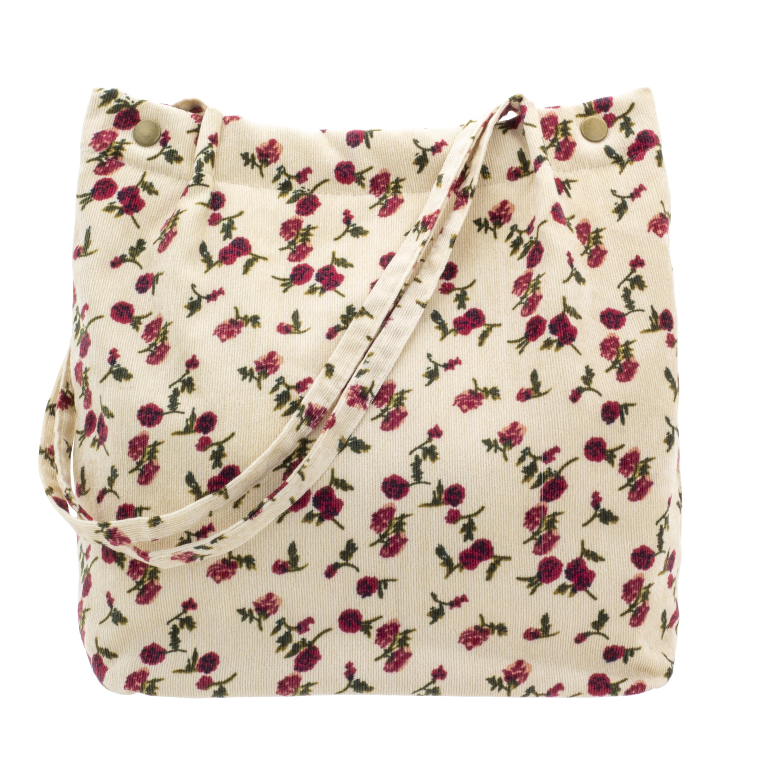 PAZIMIIK Corduroy Tote Bags for Women Travel Reusable Grocery Shopping Shoulder Go-to Everyday Bag for Work