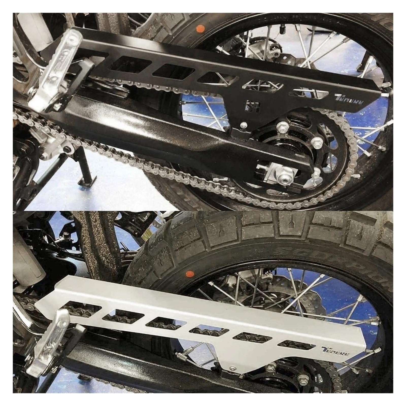 Motorrad Für Ya&maha Tenere700 TENERE 700 XTZ XT 700 Z T700 T7 Rally 2019-2021 Hinterradantrieb Kettenschutzabdeckung Schutz Kettenradabdeckung