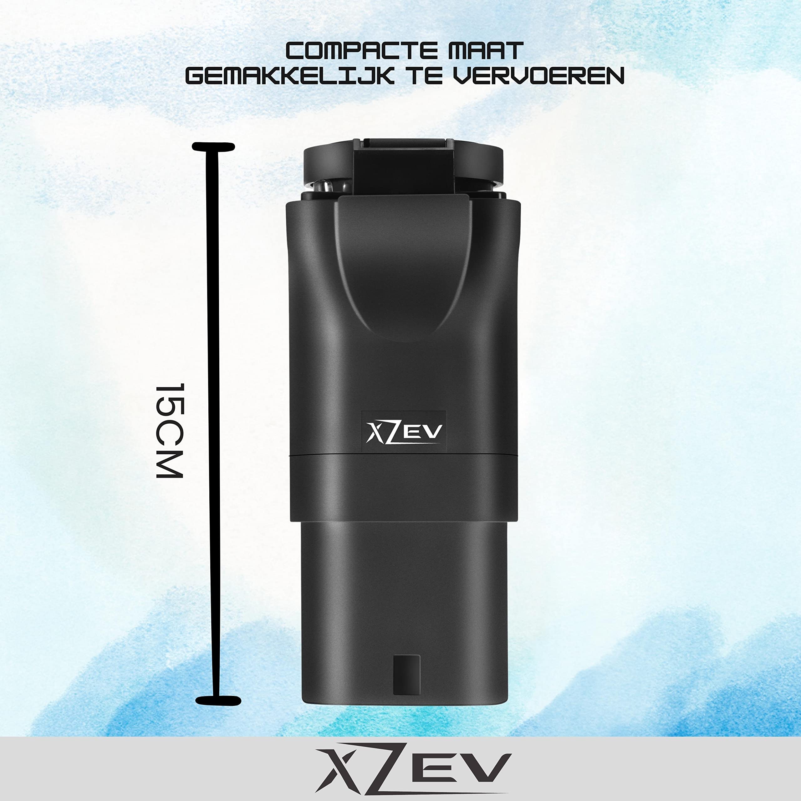 xZEV Adapter Mennekes naar Schuko (type 2 naar eurostekker) - adapterkabel voor elektrische voertuigen voor het opladen van auto, motorfiets en scooter - eenfasig 16 A (3,6 kW) - IP46 - TÜV xZEV Adapter Mennekes naar Schuko (type 2 naar eurostekker) - adapterkabel voor elektrische voertuigen voor het opladen van auto, motorfiets en scooter - eenfasig 16 A (3,6 kW) - IP46 - TÜV