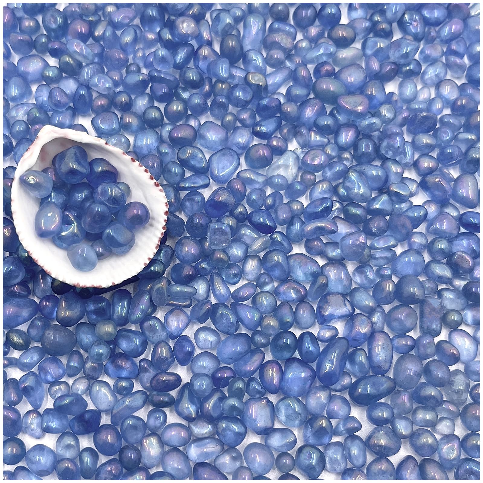 Galet rock bleu clair BXI pour embellir un jardin ou aquarium