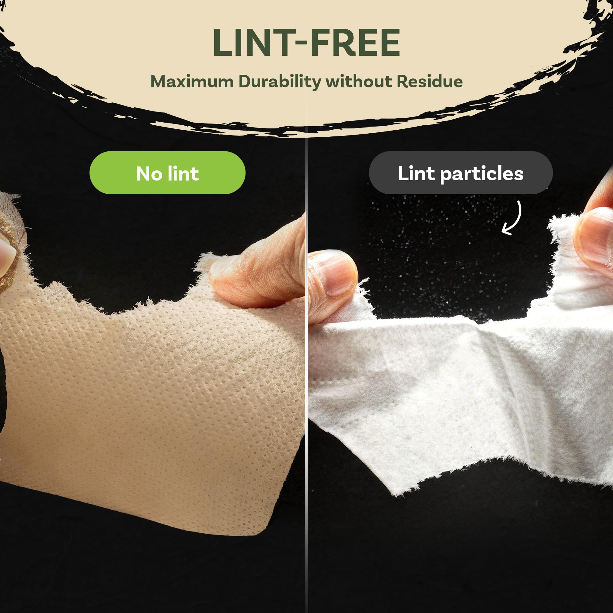 Bamboo Story, Papel higiénico de bambú sin blanquear, 12 rollos, 3 capas y 300 hojas de papel higiénico de bambú, certificado FSC, biodegradable, sin químicos, sin plástico, sin BPA, papel higiénico
