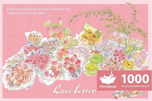 Miniatura 16 de MOMIBOOK Rompecabezas para adultos de 1000 piezas Rompecabezas de jardín de la tarde, imagen de pintura primaveral difícil desafiante duro imposible