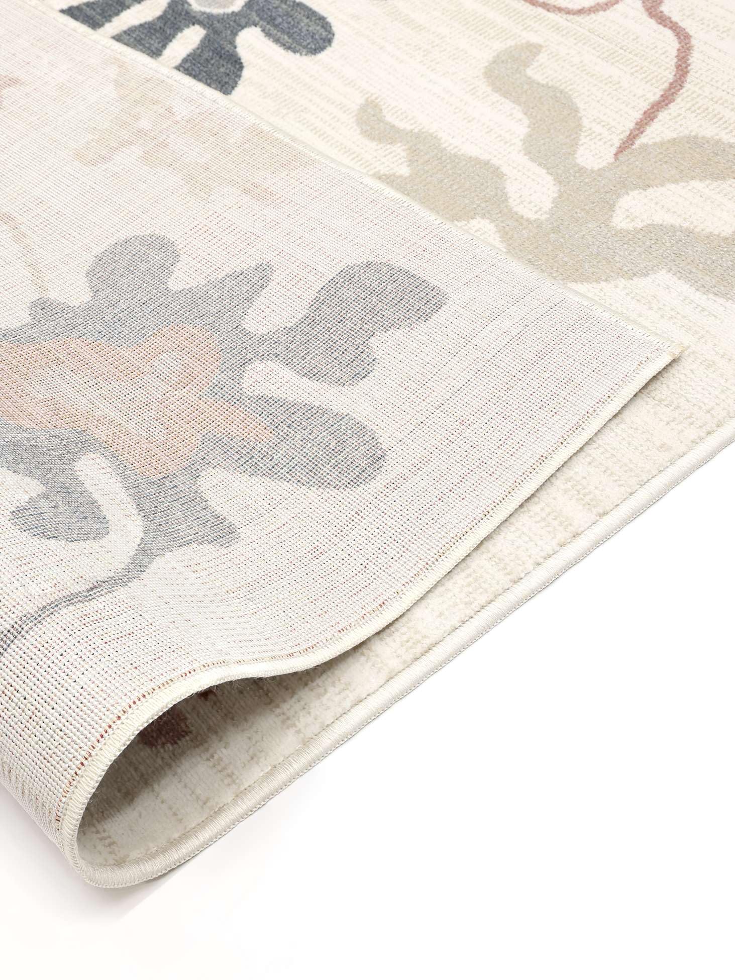RugVista Blush Flower Alfombra, 200 x 300 cm, Pastel Multicolor | Modernas, Rectangular, Pelo corto, Lavado a mano, Oeko-Tex 100