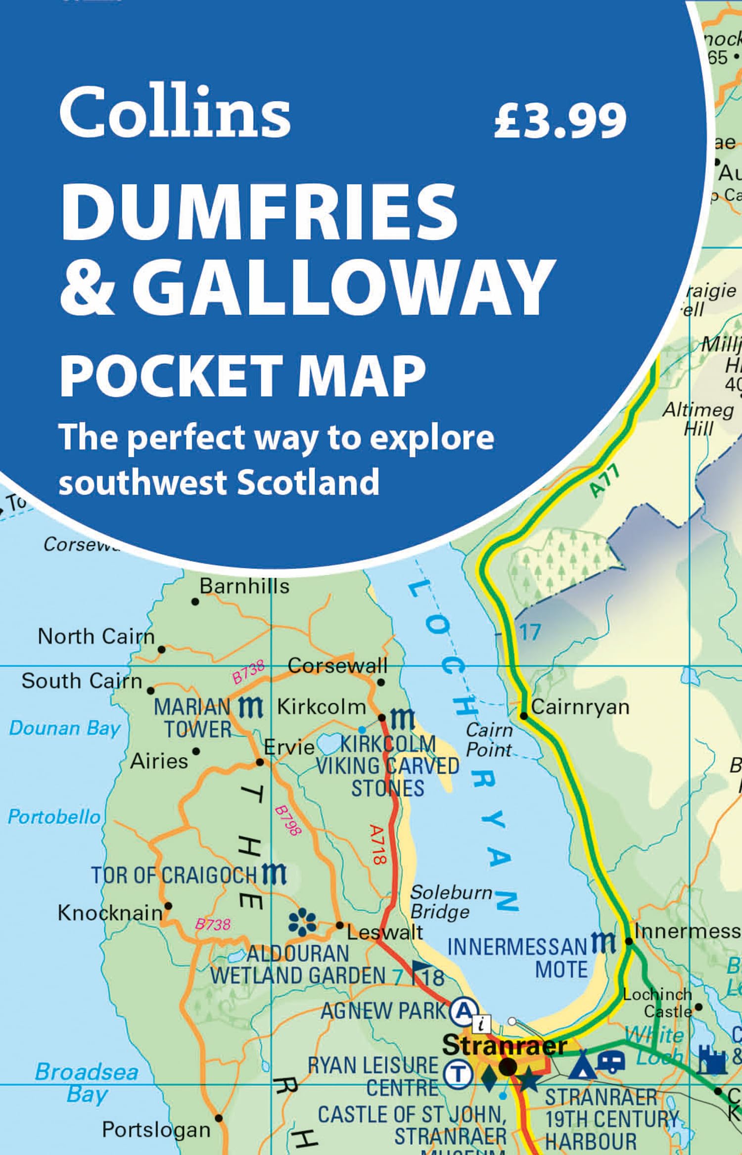Dumfries & Galloway Pocket Map: The perfect way to explore southwest Scotland