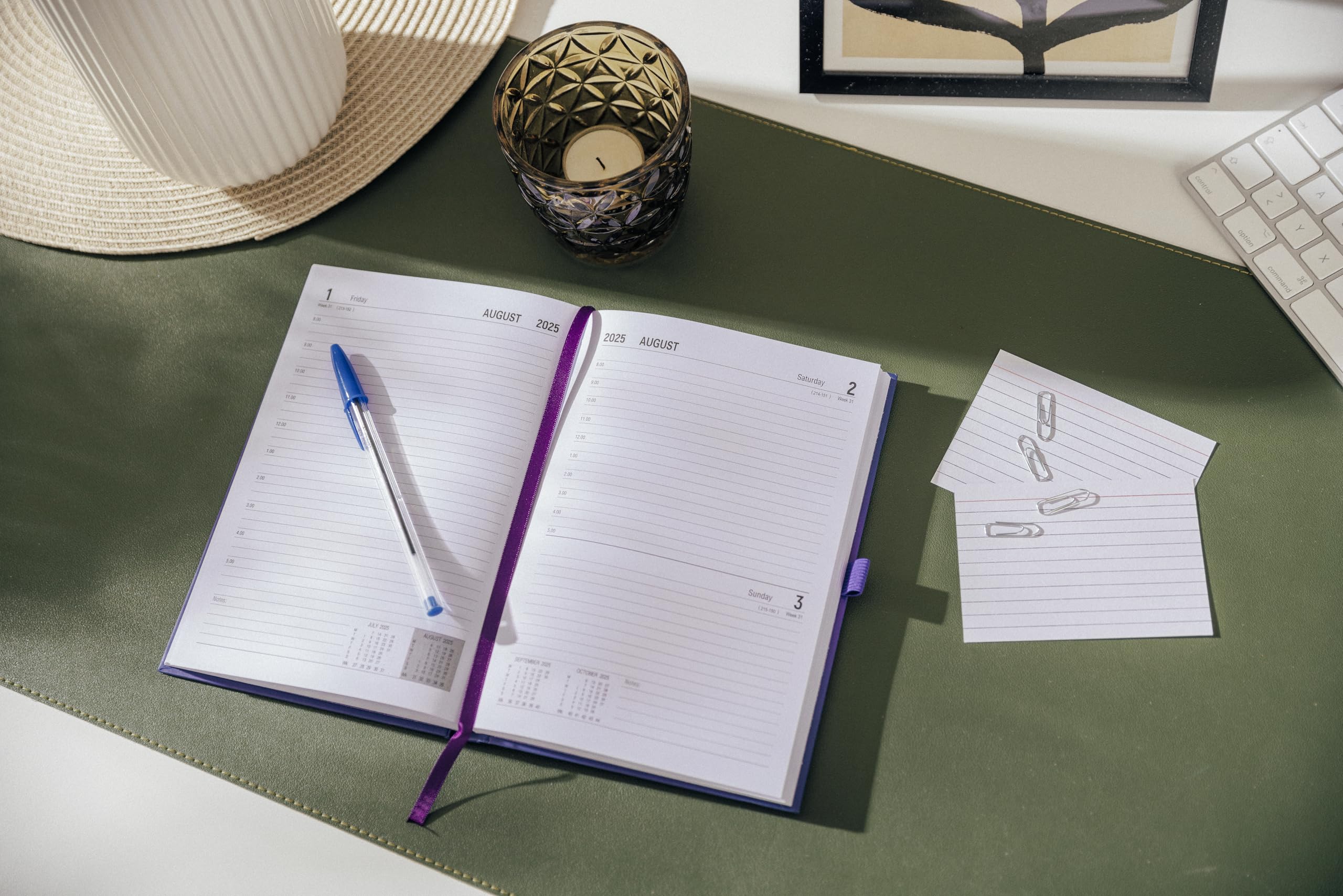 WEDNESDAY 2025 A5 Diary, Stylish DTP Design with Dark & Elegant Theme Inspired by the Show - Image 3