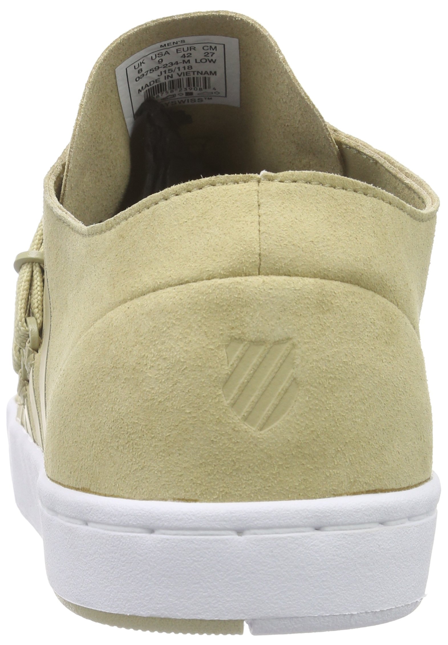 K-Swiss D R Cinch LO, Herren Sneakers, Grün (Khaki/White 234), 42 EU (8 Herren UK) – Ansicht 3