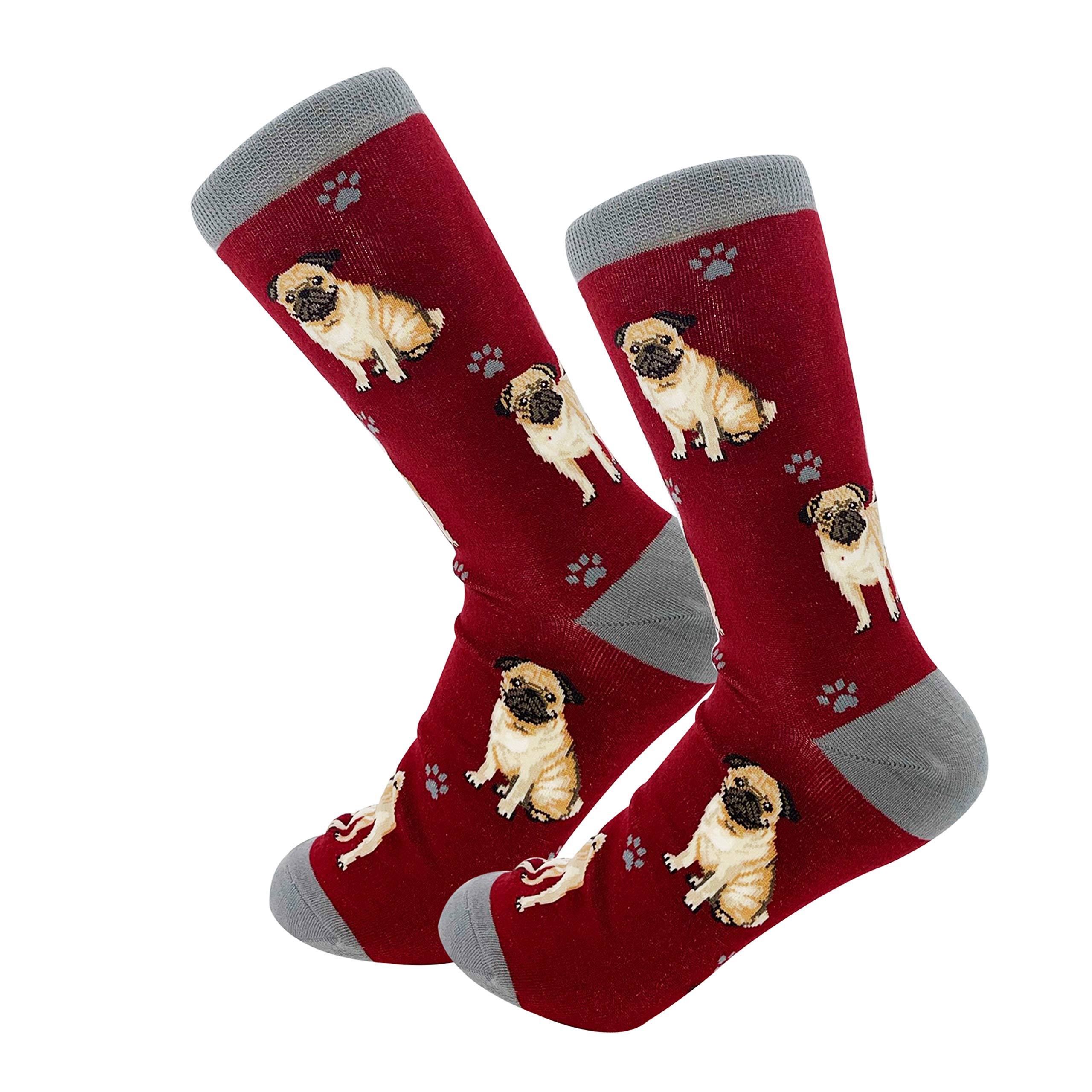 E&S ImportsPet Lover Socks - All Season - One Size Fits Most - for Women and Men – Cat and Dog Gifts, Pug Gifts- Socks, One Size