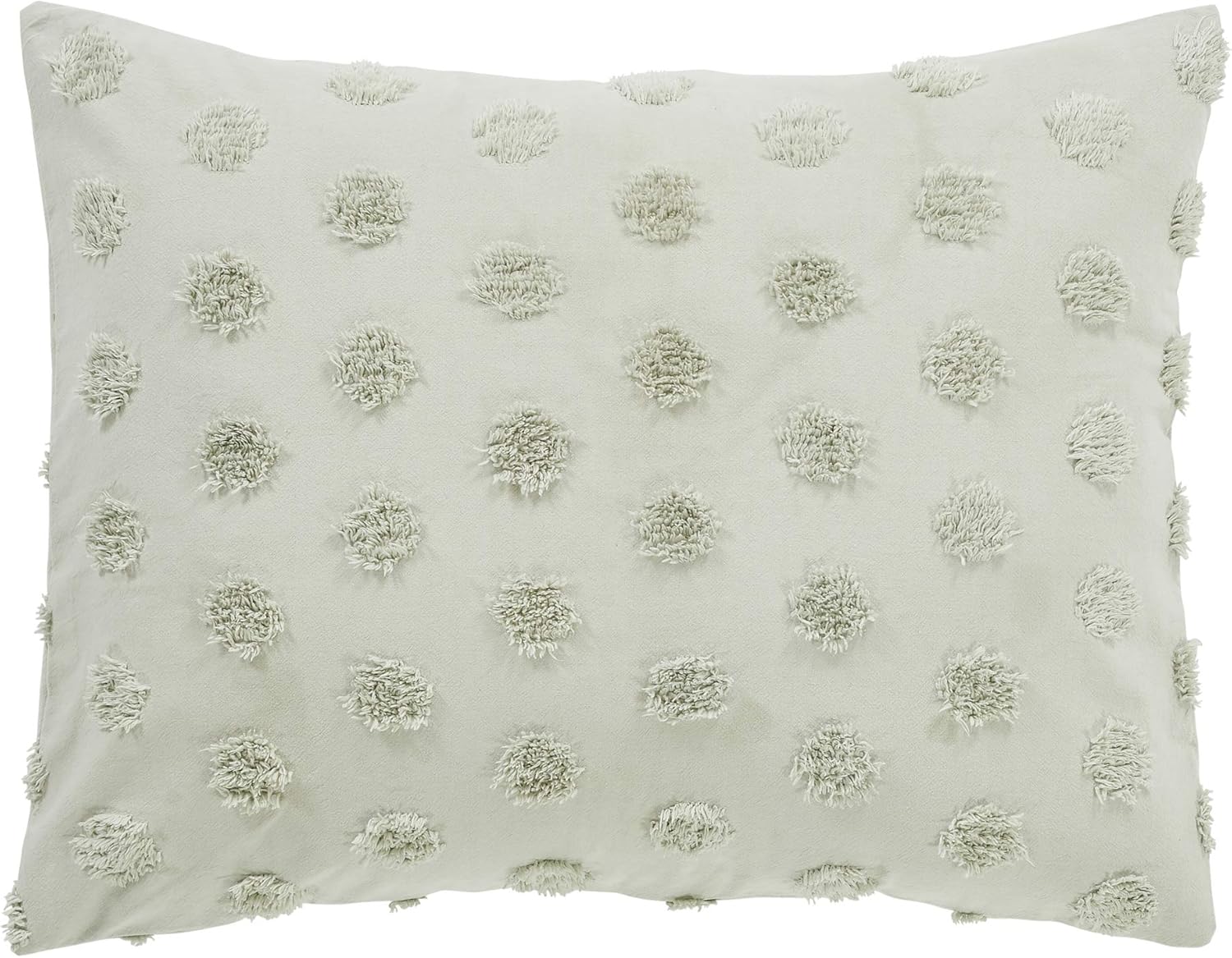 Better Trends Sage Twin Comforter Set - Delicate Polka Dot Bedding Set, Luxurious Soft Plush, Pre-Washed 100% Cotton Comforter, Machine Washable- Athenia Collection