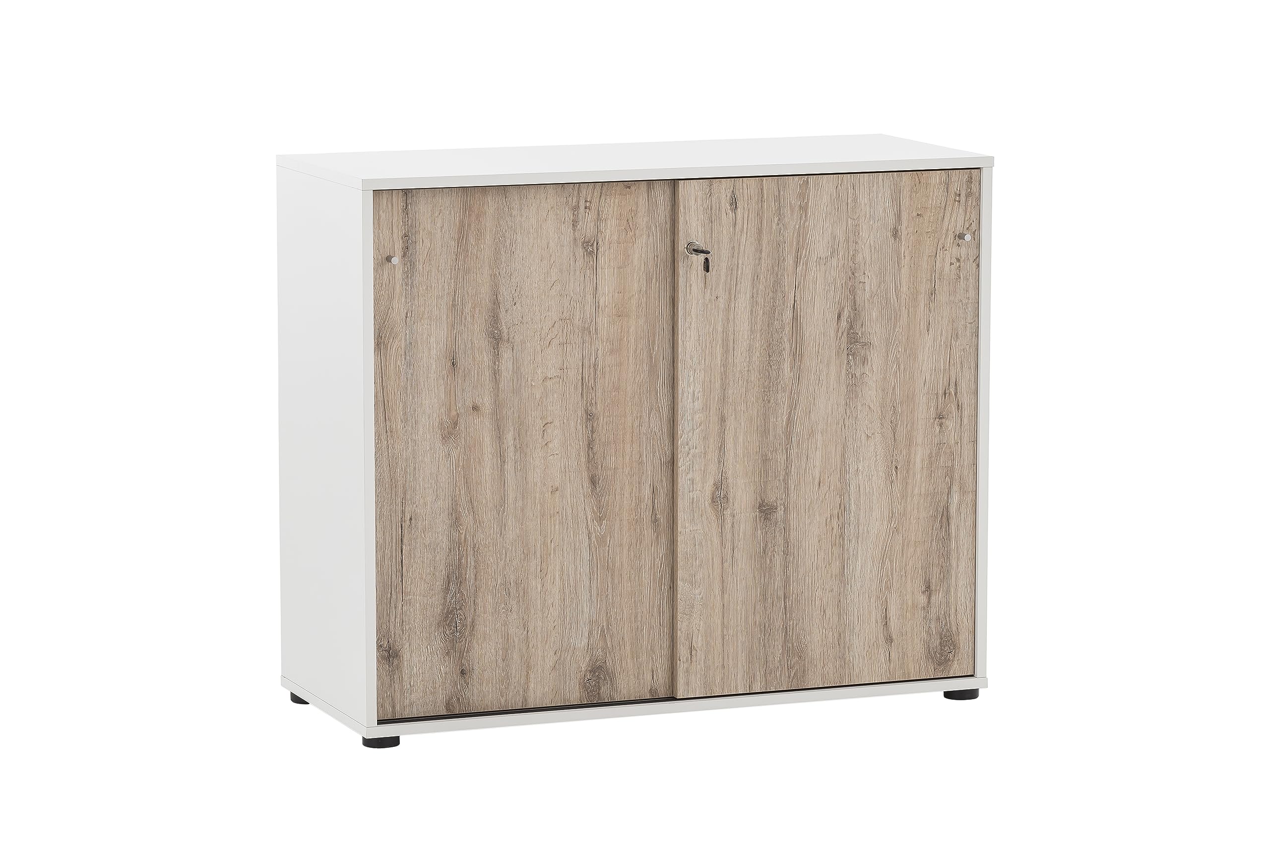 Schildmeyer Reno 400 701764 Armoire de classement Blanc/décor chêne 100