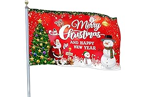 Happy Holidays Flag 3x5 Outdoor Double Sided