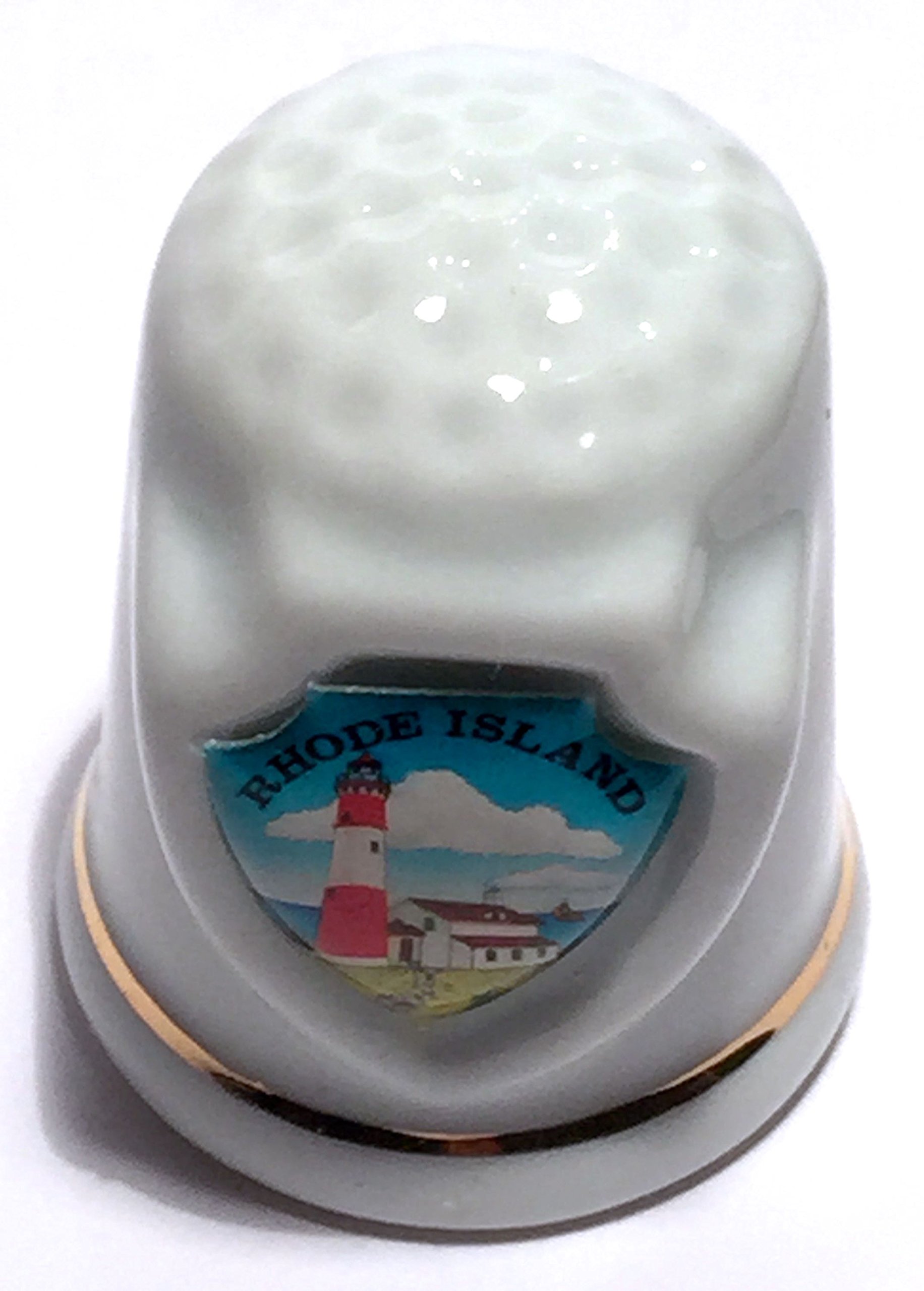 Rhode Island State Souvenir Collectible Lpco Thimble