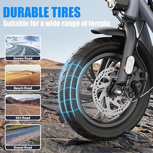 Miniatura 58 de Caroma Electric Scooter with Seat, Max 30 Miles Range&20MPH Speed, Peak 800/1200W Motor, Foldable Electric Scooter for Adults and Teens, Commuter E