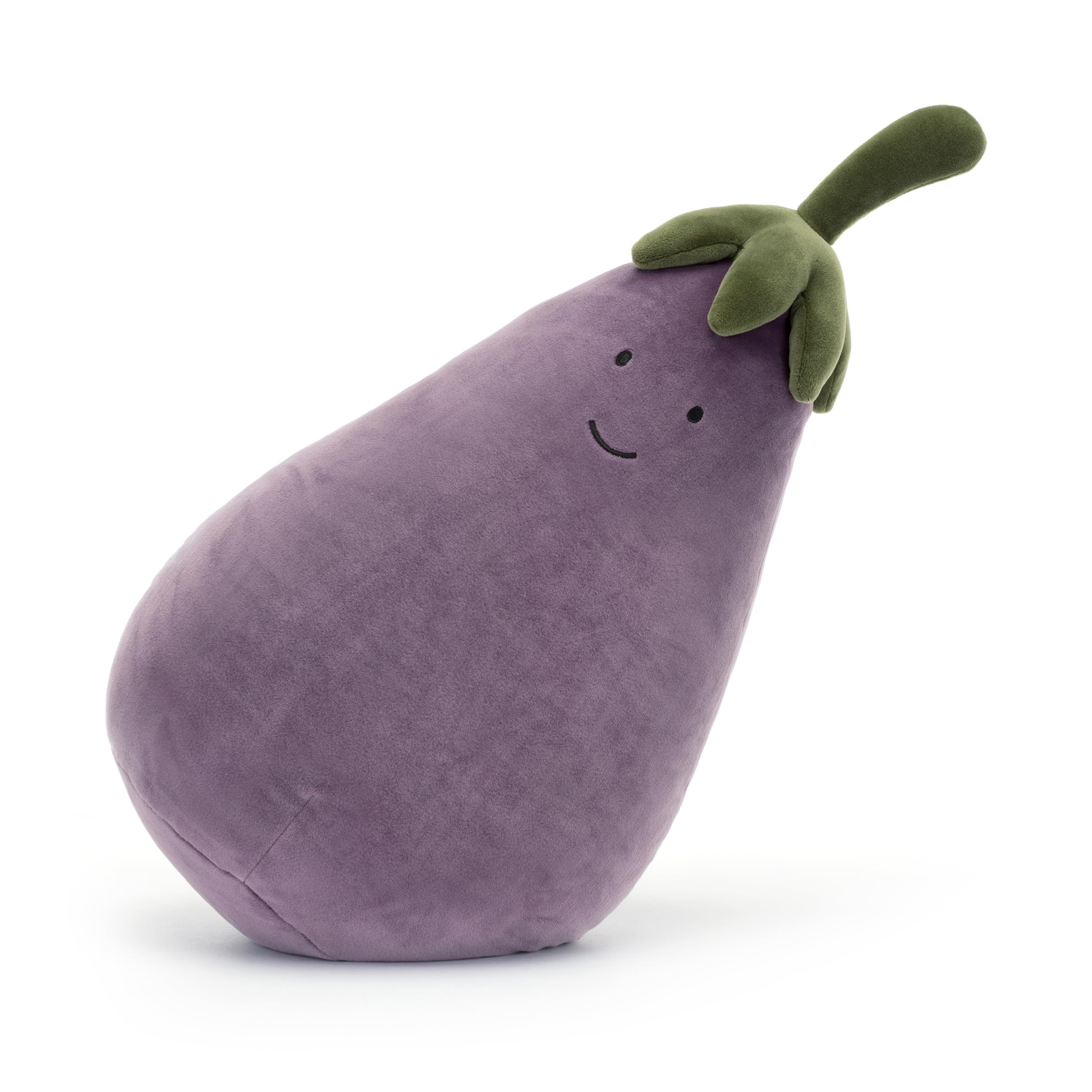 Amazon.co.jp: Jellycat Vivacious 野菜ナスのぬいぐるみ 15.5インチ