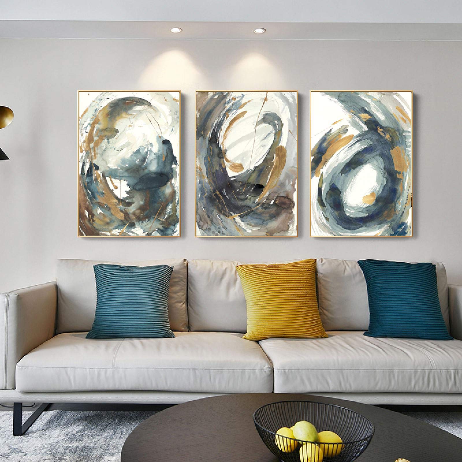 Cuadros de pared abstractos para rellenar espacios vacios en el sofa 50x70 8