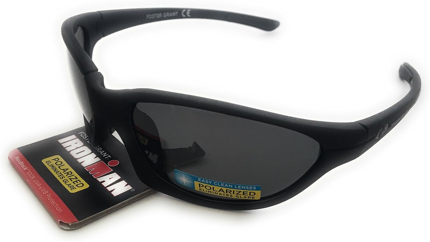 Lot of 2 Foster Grant Ironman Courage Sunglasses Polarized