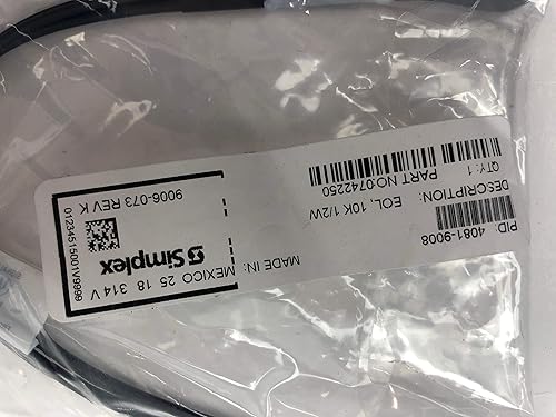 Miniatura 4 de Simplex 4081-9008 Resistencias de alarma de incendio EOL de fin de línea