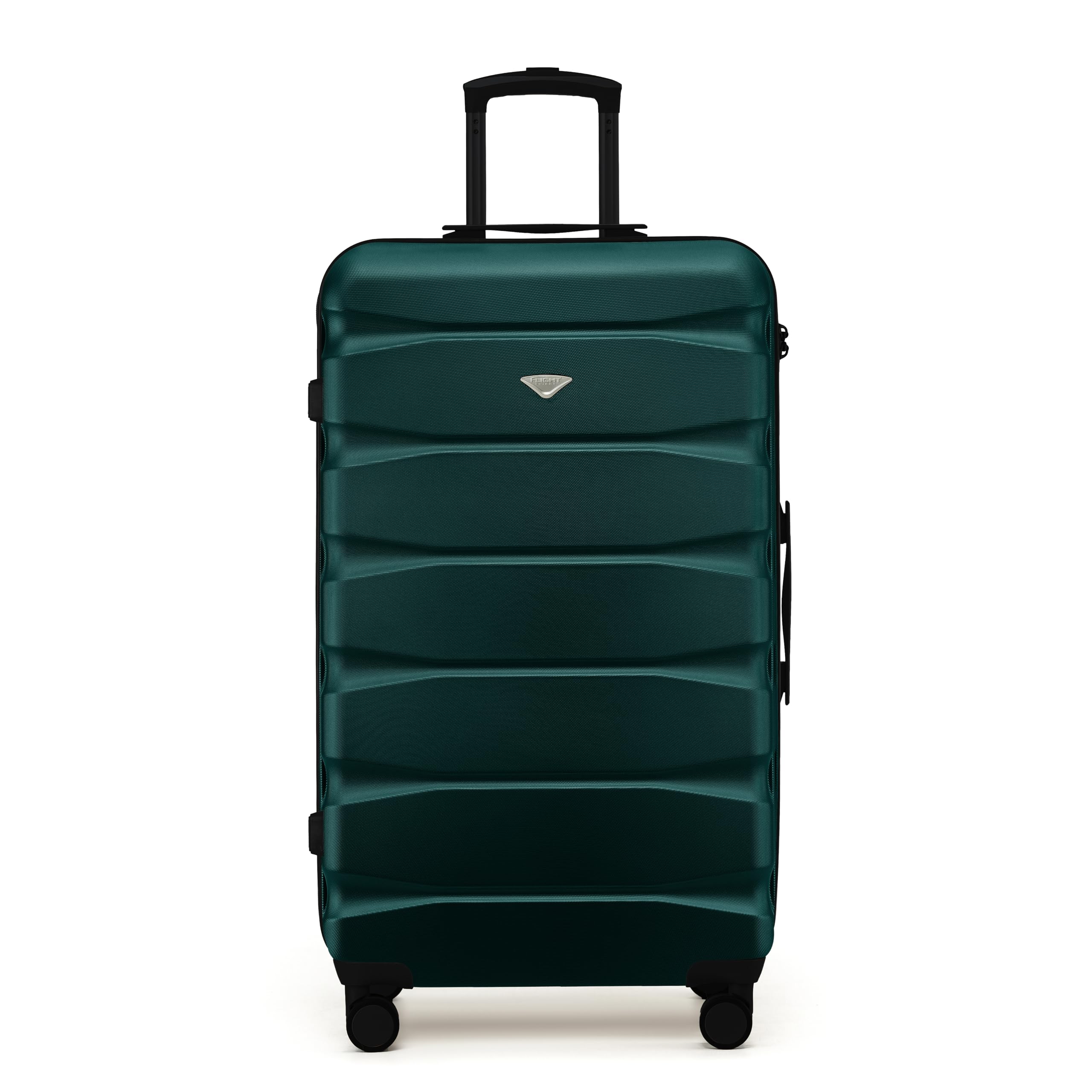 Flight Knight Lightweight 4 Wheel ABS Hard Case Medium Suitcase Approved for Over 100 Airlines Including easyJet, British Airways, Ryanair, Jet2, Emirates & Many More - Check-in Medium Size 25" — view 151
