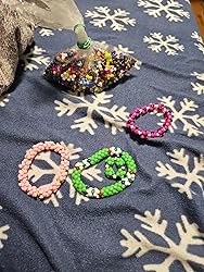 200pc Transparent Tri-beads 10mm Multi Mix | Plastic Craft Beads For Jewelry Making