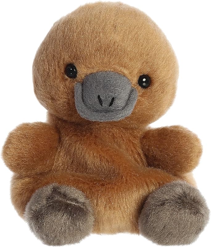 Aurora Palm Pals 4.5" Patty Platypus Adorable Plush | Bean-filled understuffed bodies with collectible personalities