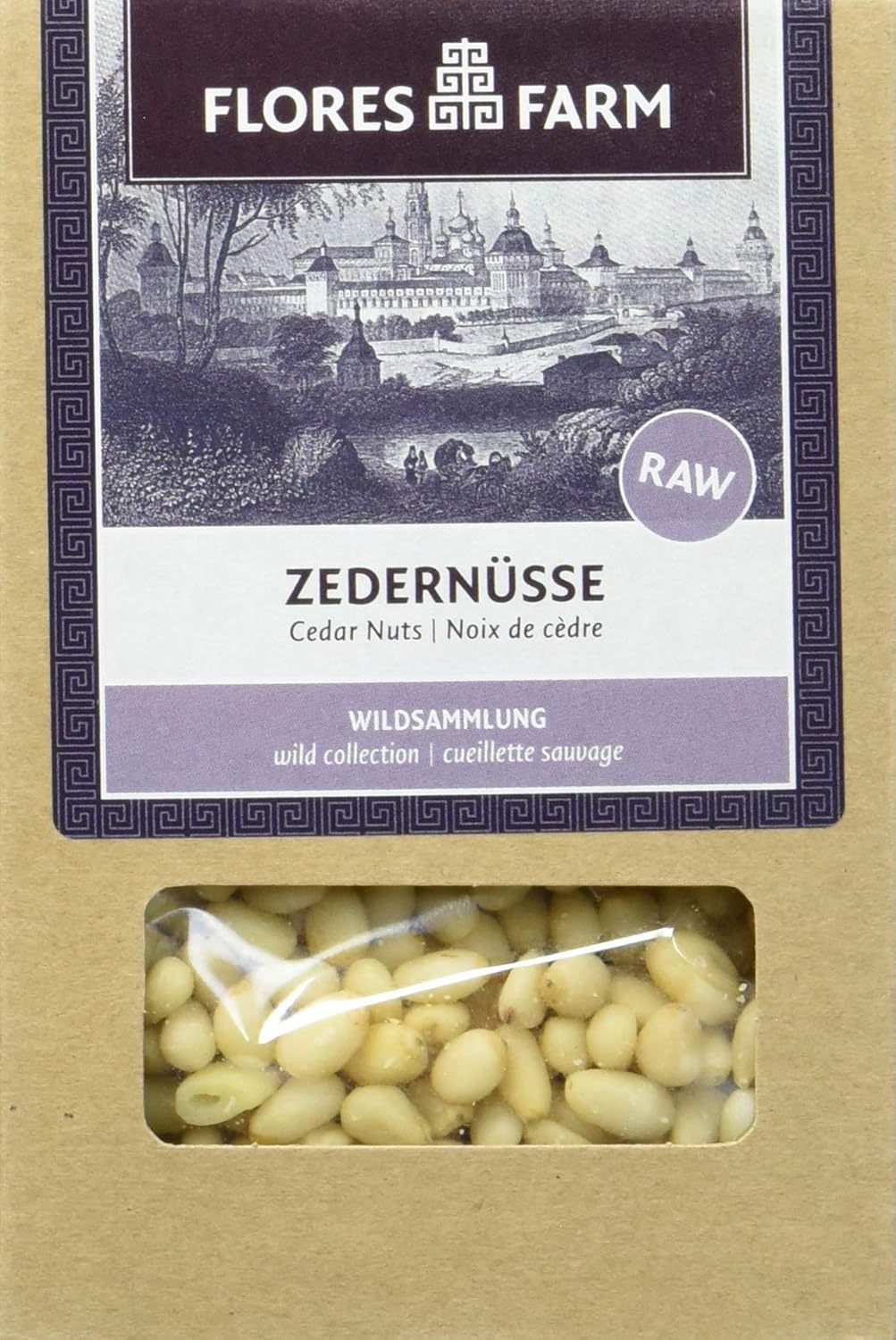 Flores Farm Zedernüsse, 3er Pack (3 x 80 g) : Amazon.de: Lebensmittel & Getränke