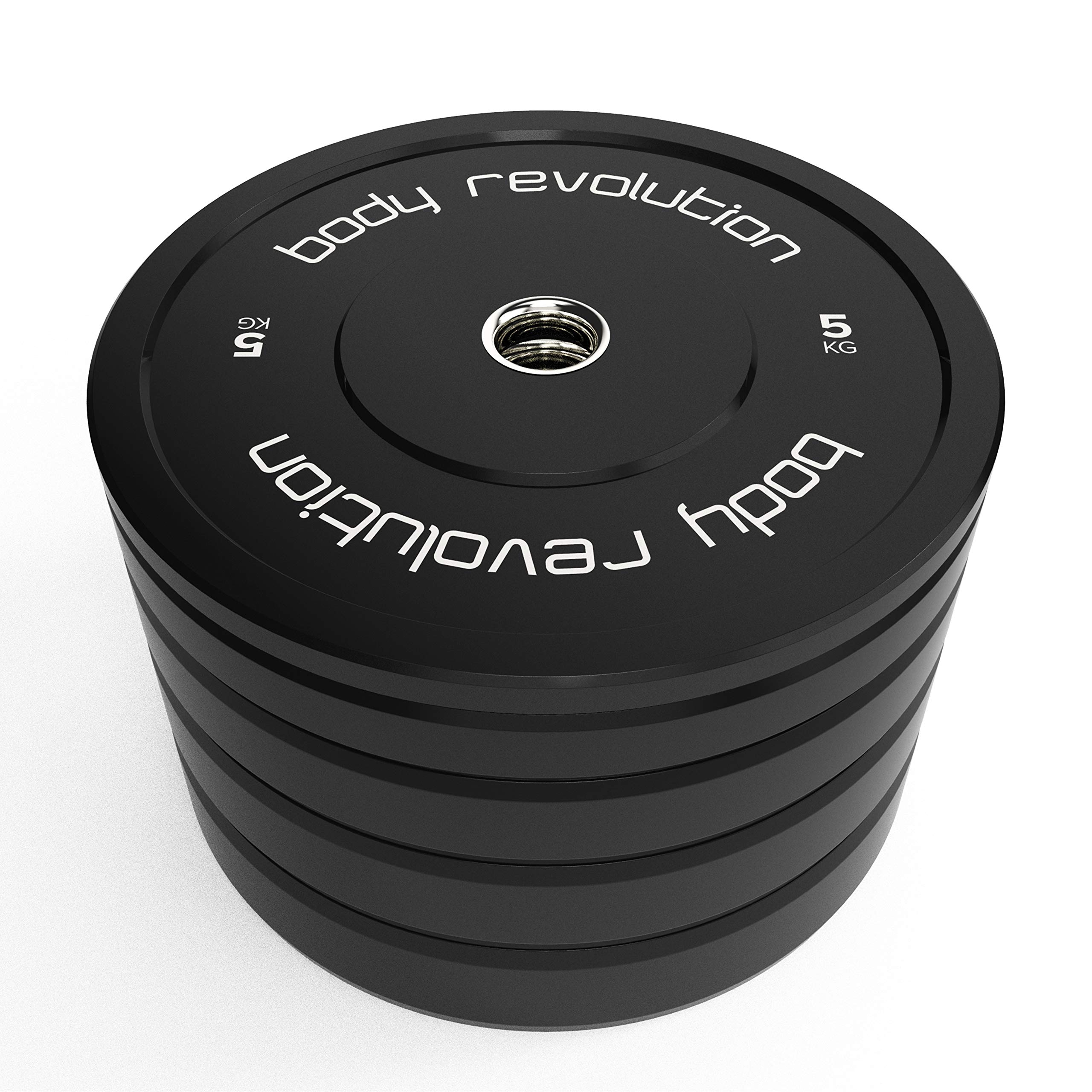 Buy Body Revolution Olympic Bumper Plates Rubber Coated Barbell