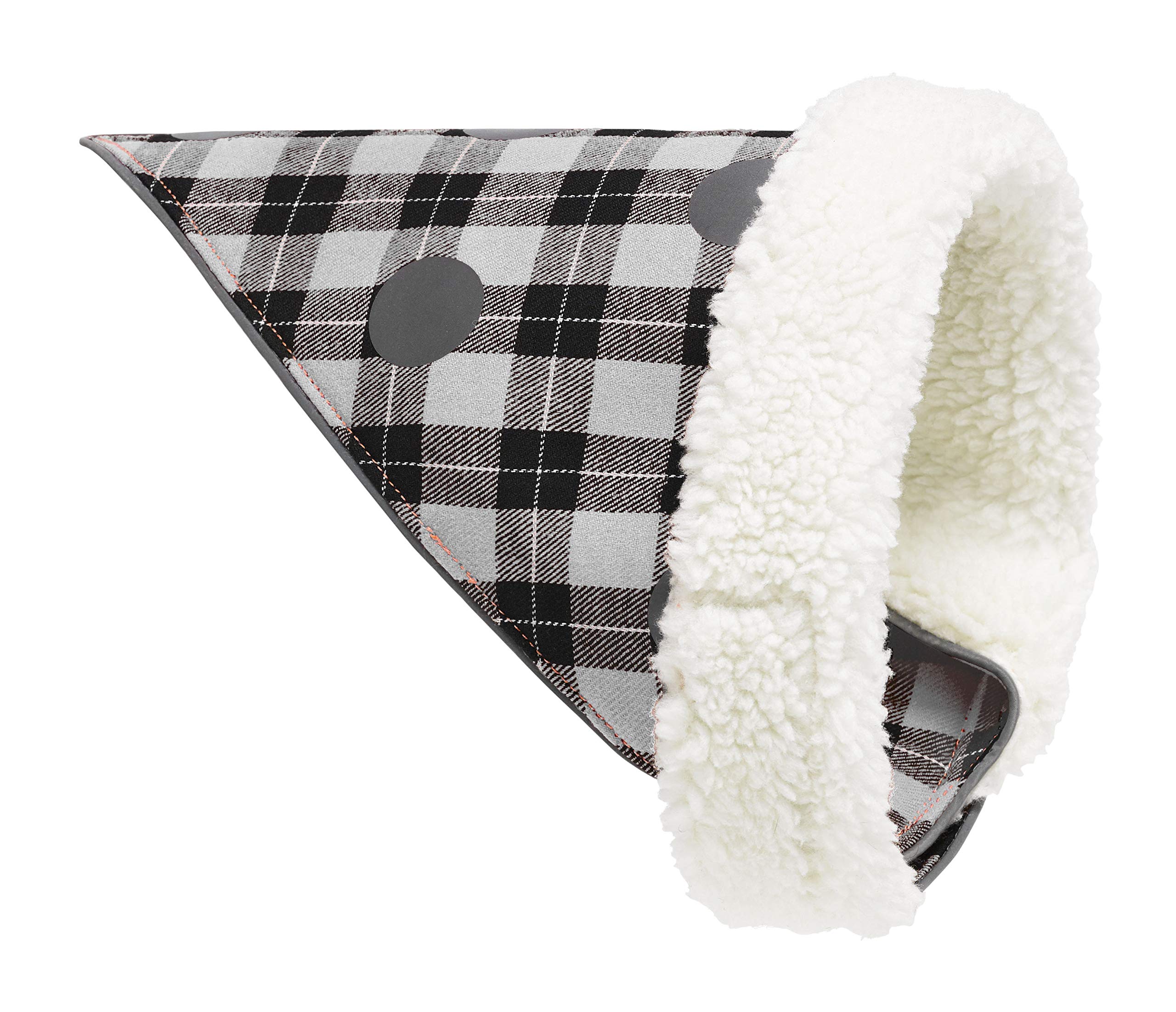 SPOT THE DOG! Reflective Dog Bandanas - High Visibility Safety Dog Accessories for Small, Large Dogs, Reversible, Kerchief, Bib for Hunting, Camping,