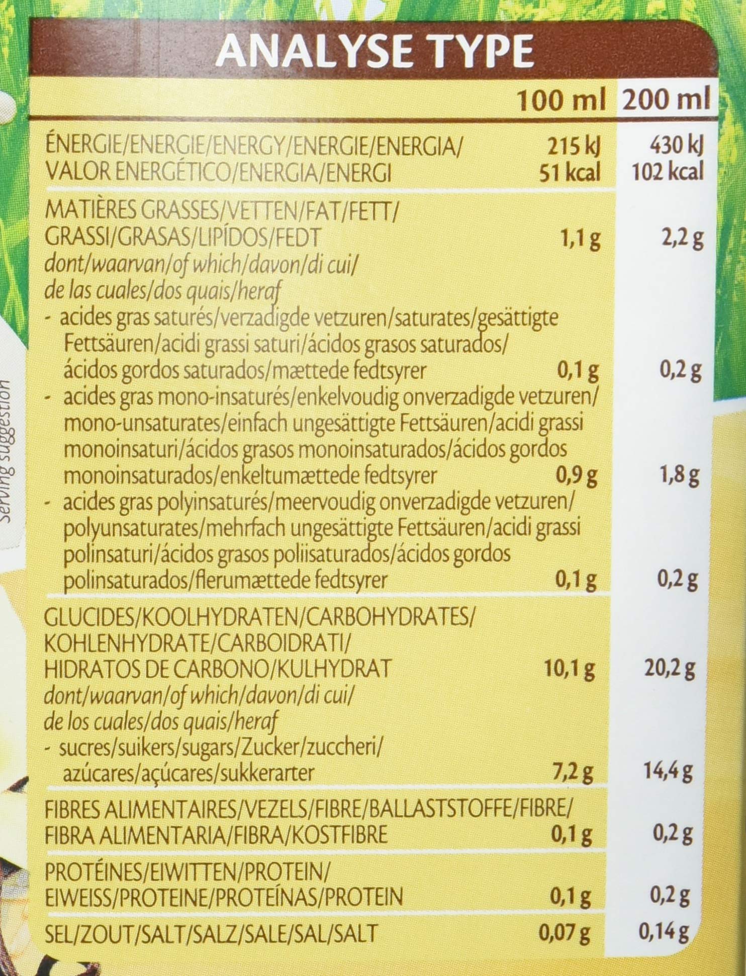 LIMA Rice Drink Vanilla, 6er Pack (6 x 1000 g)