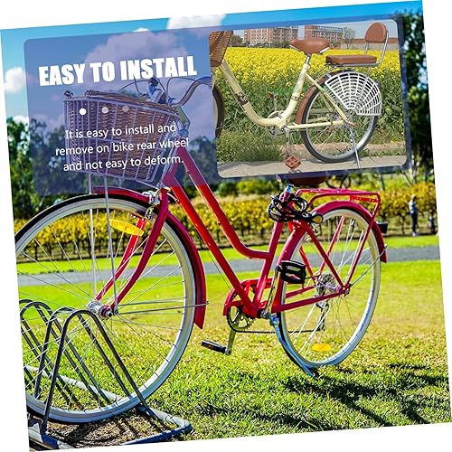 Miniatura 8 de BESPORTBLE 4 unids volante castas pantallas eléctricas parte red bicicleta malla creativa asiento Bicicletas rueda deflector mallas para protector