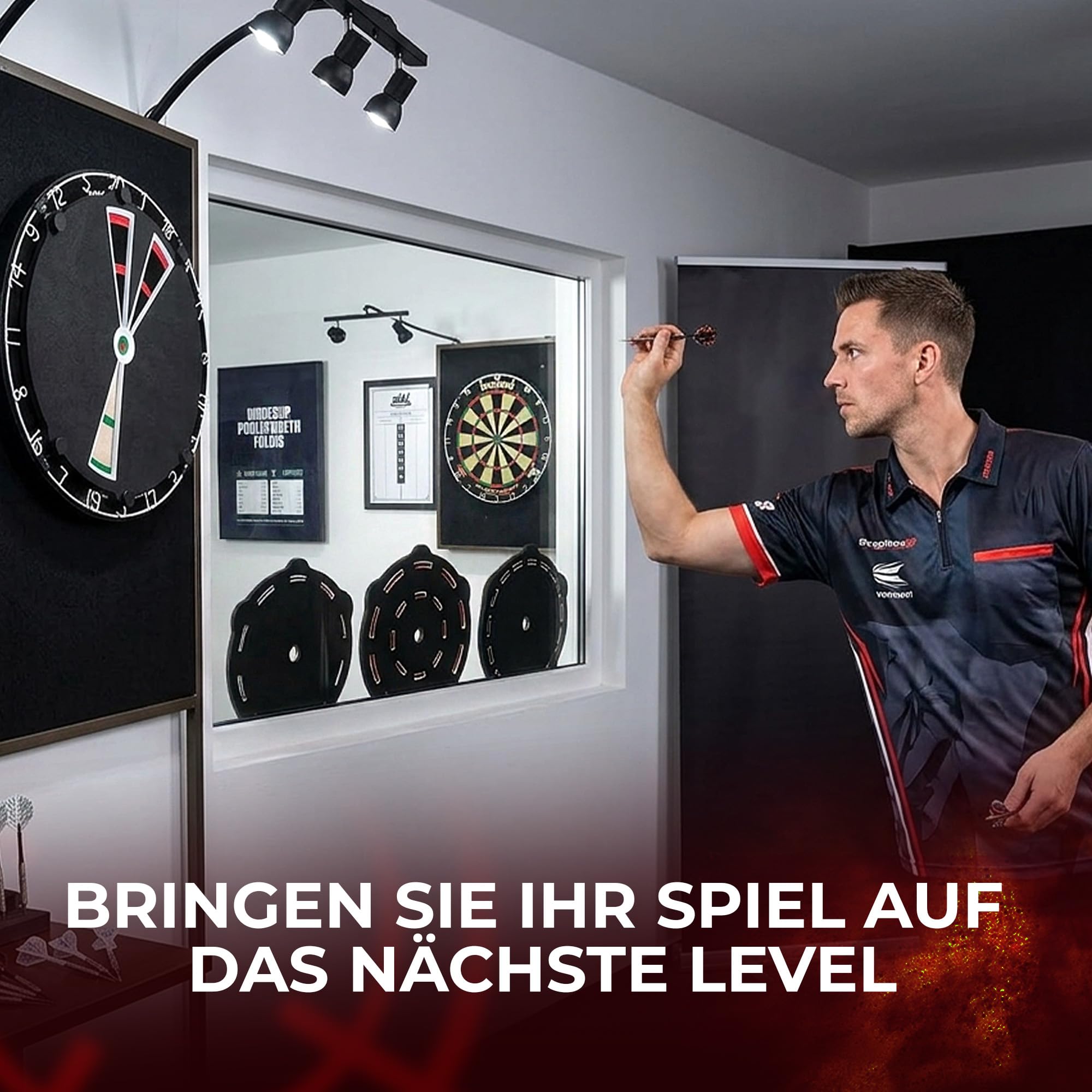 Dart Trainingshilfe 3er Set – Präzisions-Dart-Trainingspads aus Schaumstoff | Fokus Trainer für Dartscheibe – Perfekt für Zieltraining & Darttechnik | Dart Zubehör für Anfänger & Profis