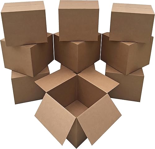 Miniatura 6 de Cajas de embalaje de correo y envío grandes corrugadas, paquete de 10 (18 x 18 x 24 pulgadas, 10 unidades)