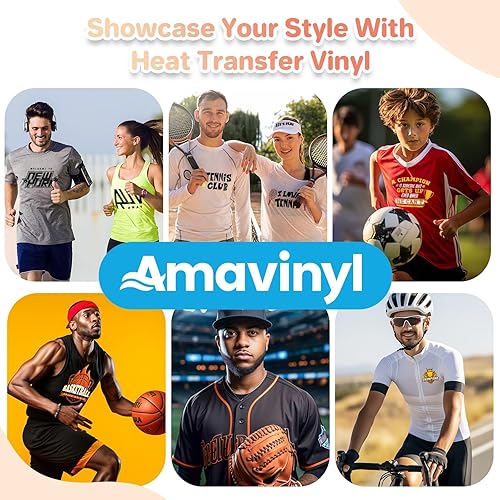 Miniatura 2 de Vinilo de transferencia de calor HTV de 3 rollos de 12 pulgadas x 20 pies, vinilo para planchar para camisetas, ropa, tela de almohada, vinilo de