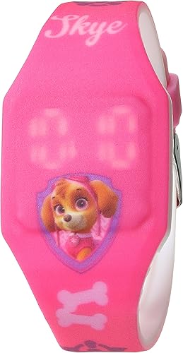 Accutime Nintendo PAW4017 Reloj analógico de cuarzo rosa para niños, Rosado, Moderno