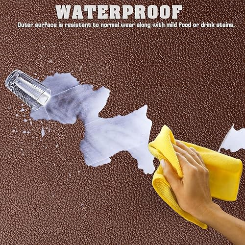 Miniatura 16 de K-Musculo Funda para mesa de billar, de cuero sintético resistente, impermeable y a prueba de desgarros, 6.5/7/7.5/8/8/8.5/9 pies