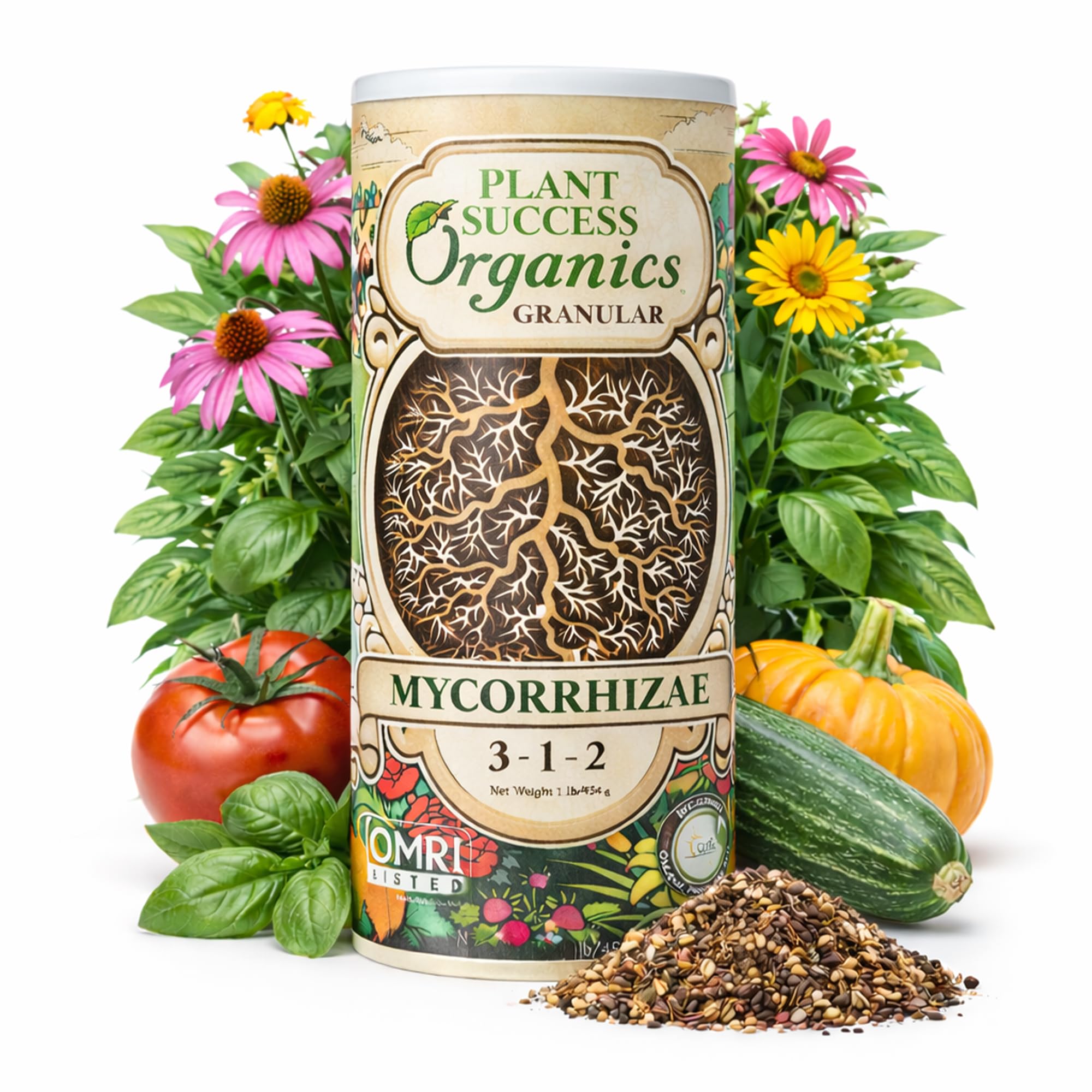 Amazon.com : Mycorrhizal Fungi Plus Starter Fertilizer for Plants