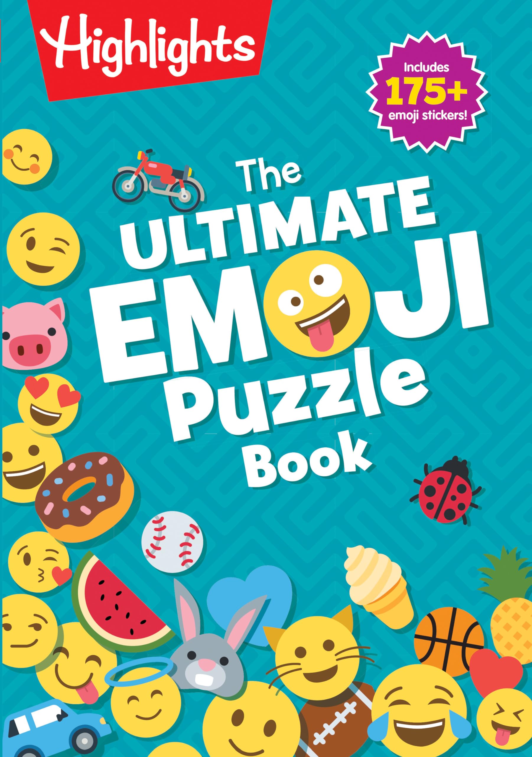 The Ultimate Emoji Puzzle Book (Highlights) Paperback – Sticker Book, October 15, 2019
