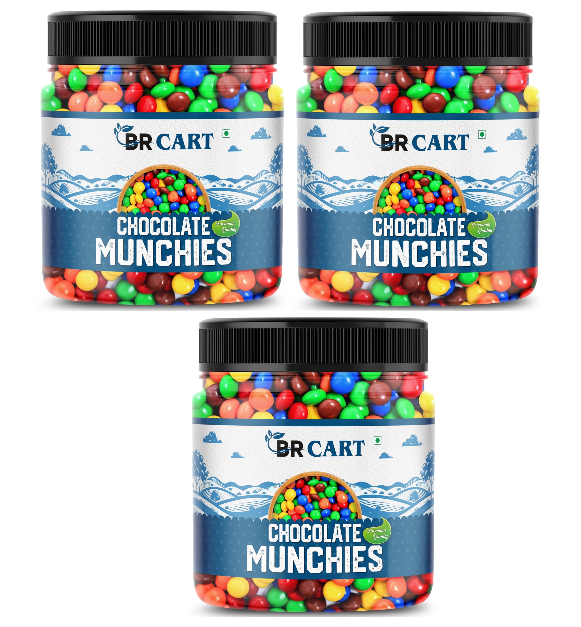 BR Cart Colourful Chocolate Buttons | Gem's | Chocolate Munchies