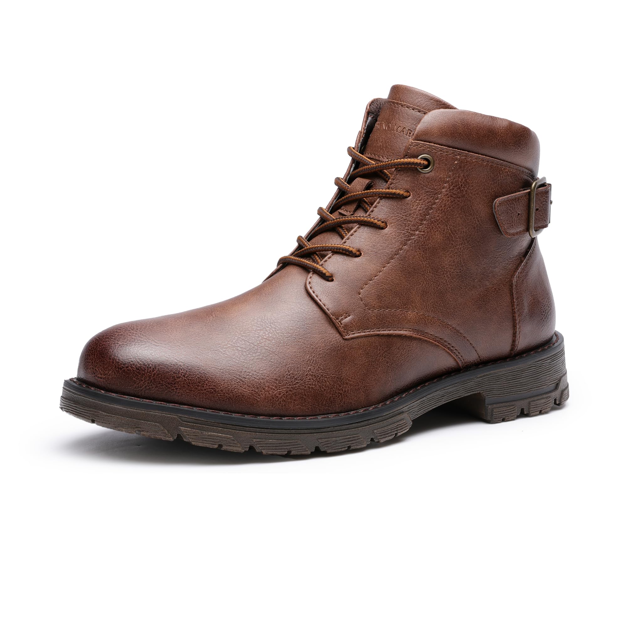 Bruno Marc Botas de Moto Hombre de Forro Malla Transpirable Botas Militares con Tobillo Aolchada Botines Vestir Invierno