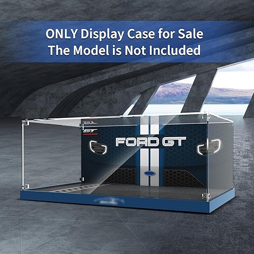 Miniatura 10 de Vitrina de acrílico para Lego 42056 Porsche 911 GT3 RS, kit de construcción de modelo de automóvil, caja transparente a prueba de polvo (modelo Lego