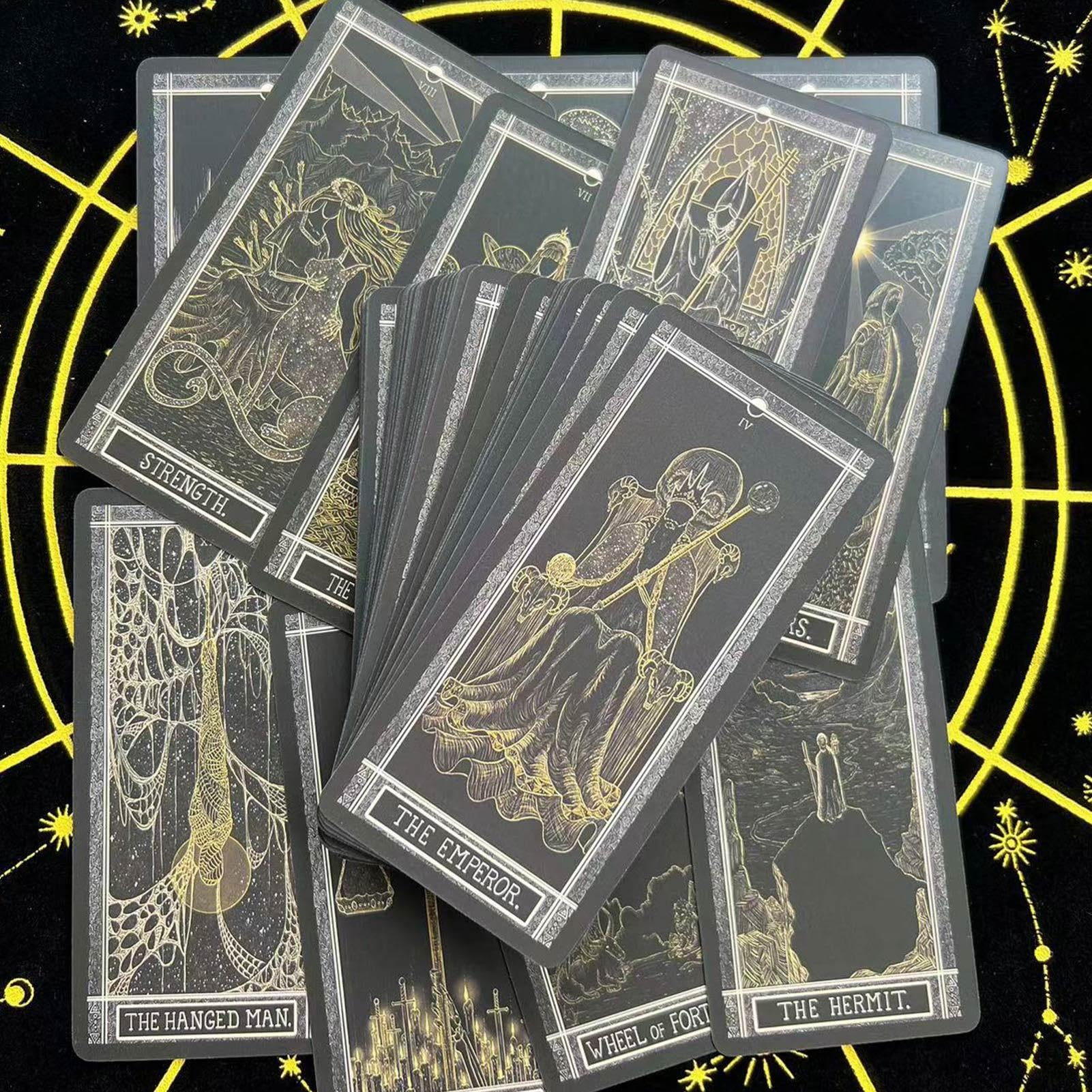 Amazon.co.jp: タロットカード、78枚のフル英語バージョンタロット