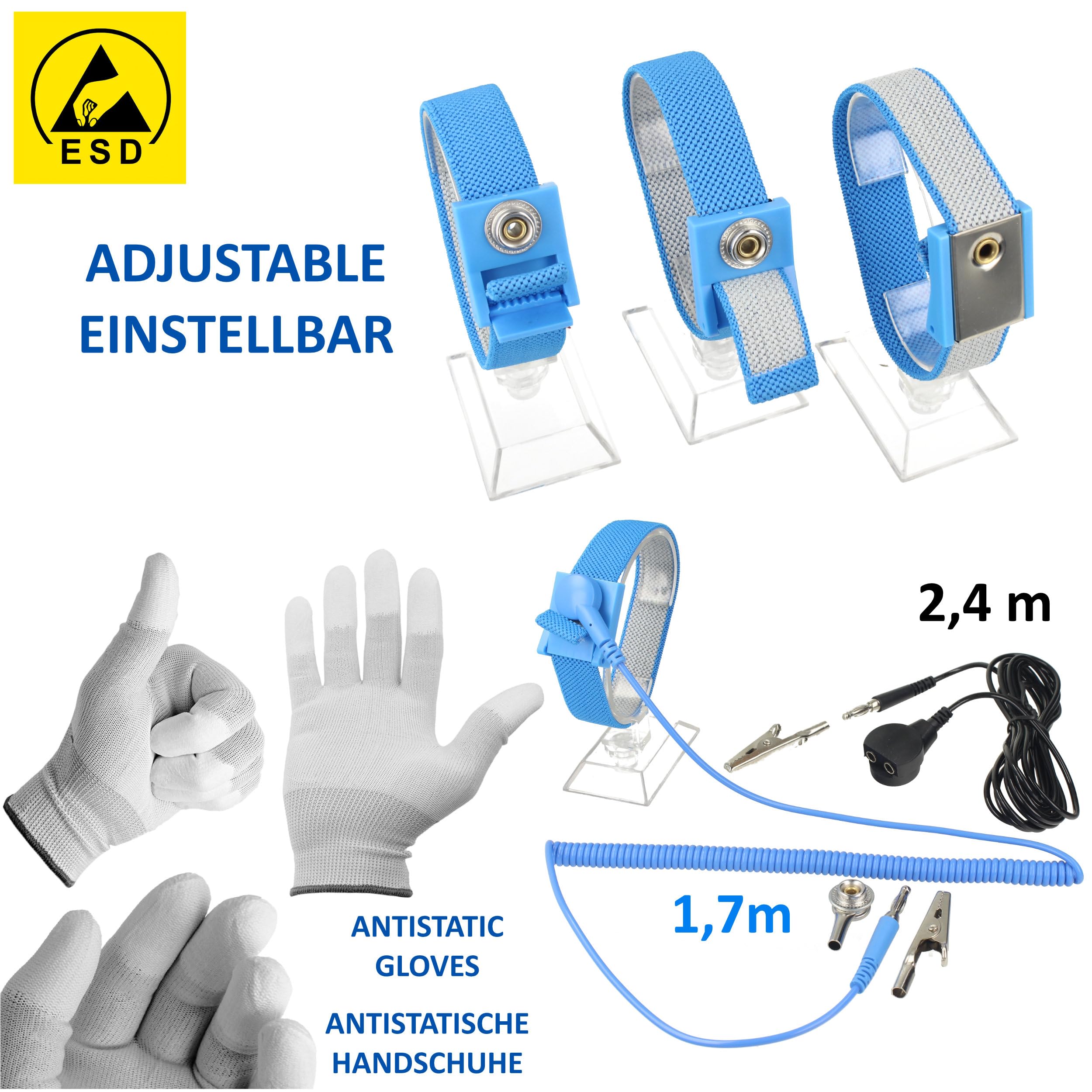 Groene antistatische werkbankmat, ESD-siliconenrubber