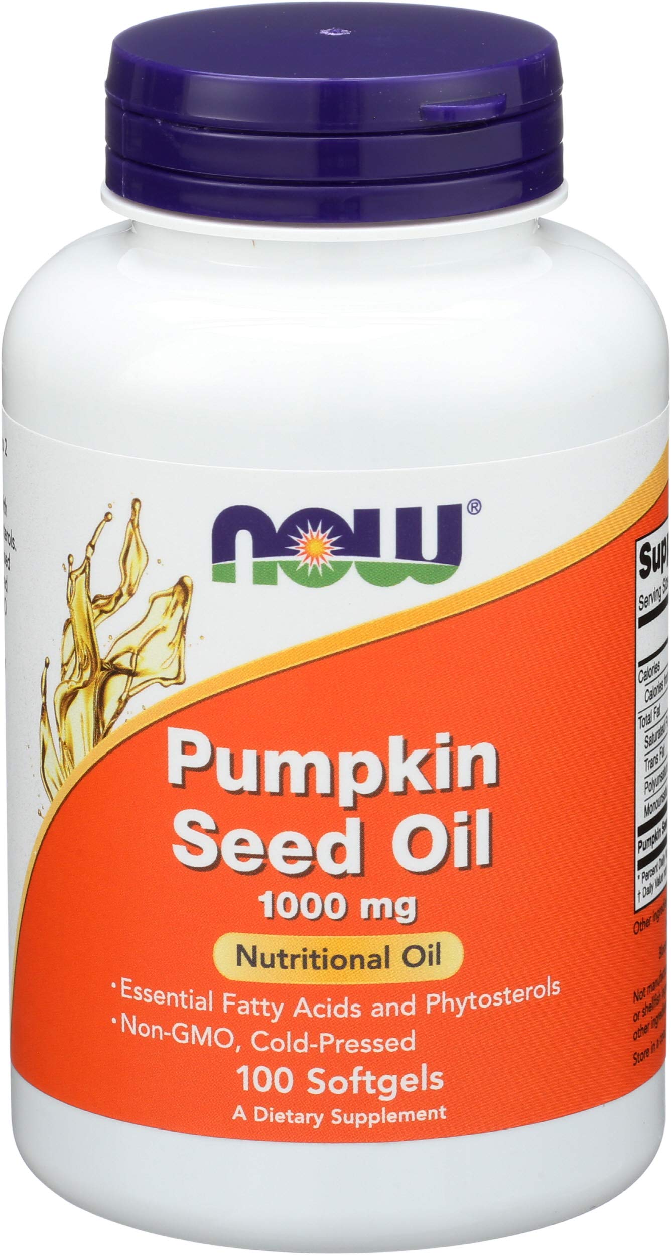 Pumpkin Seed Oil 1000 Mg Softgels - 100 Softgels